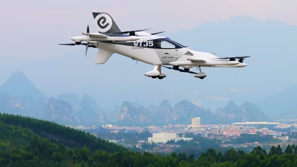 EHang VT35 eVTOL