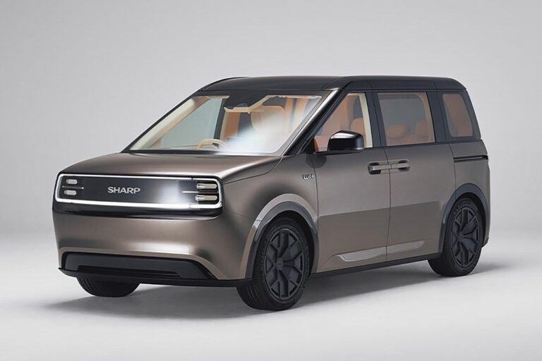 Sharp Electric Minivan 2025