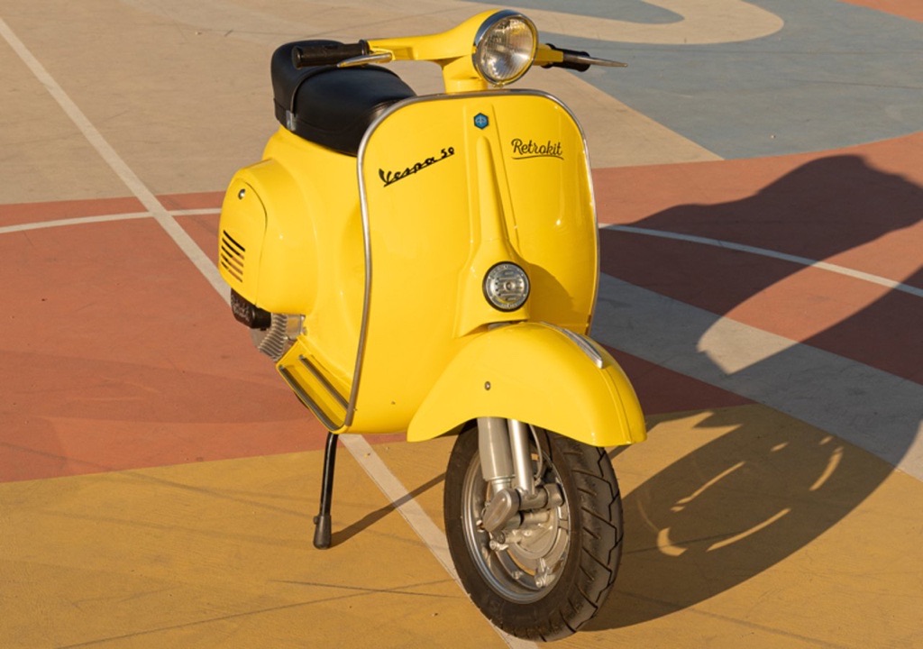 Vespa Goes Electric