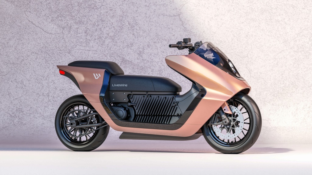 LiveWire electric maxi-scooter