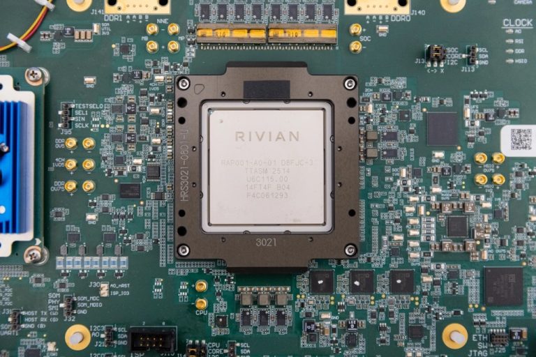 Rivian artificial intelligence chip