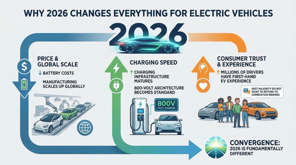 Electric Vehicles in 2026: The Year ICE Cars Finally Start to Disappear 2 electric vehicles 2026