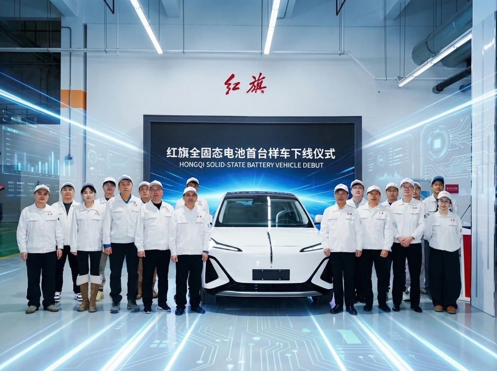 Hongqi solid-state battery EV