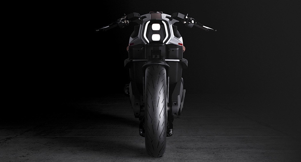 Arc vector electric motorcycle