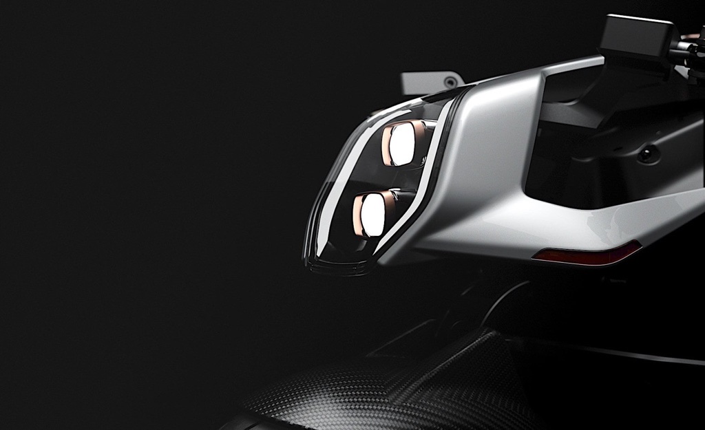 Arc vector electric motorcycle