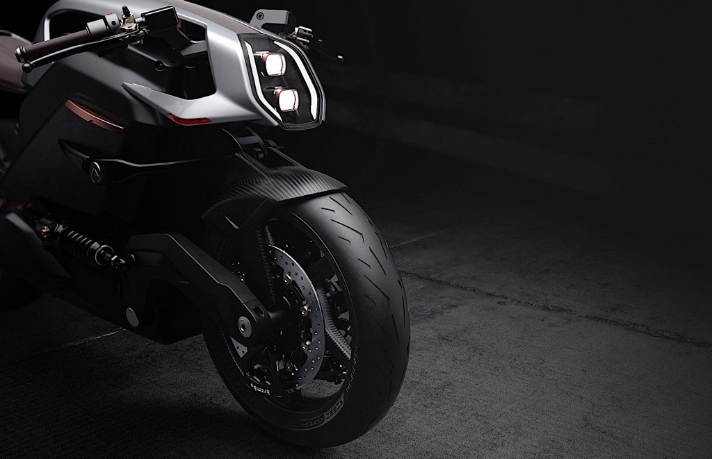 Arc vector electric motorcycle