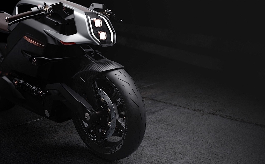 Arc vector electric motorcycle