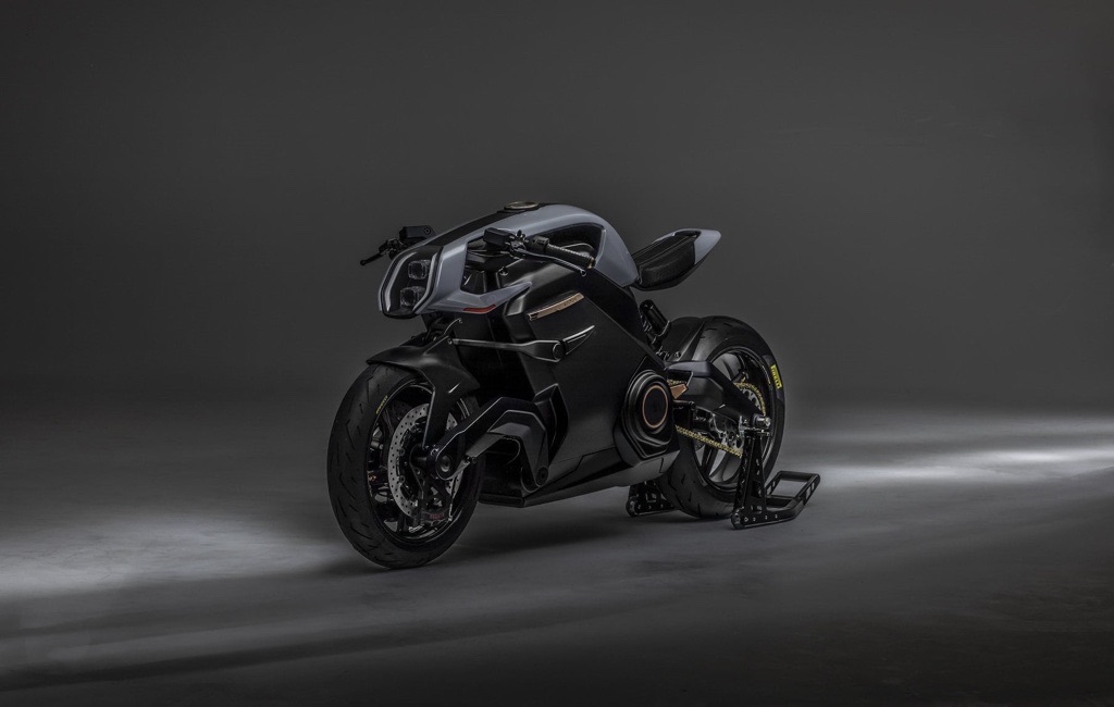 Arc vector electric motorcycle