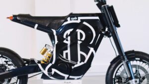 DAB E RS Burberry edition electric motorcycle