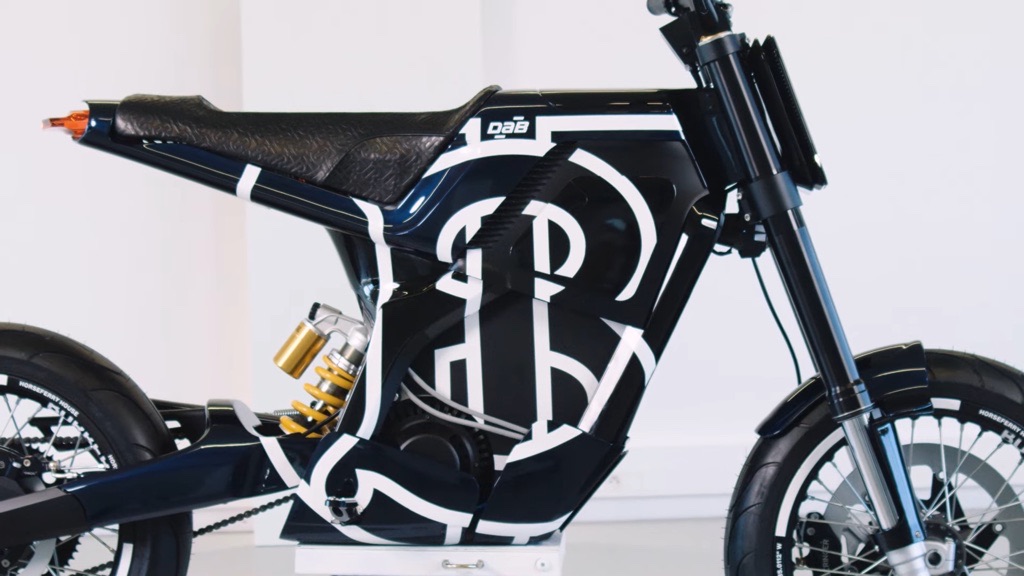 DAB E RS Burberry edition electric motorcycle