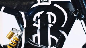DAB E RS Burberry edition electric motorcycle