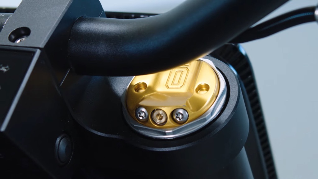 DAB E RS Burberry edition electric motorcycle