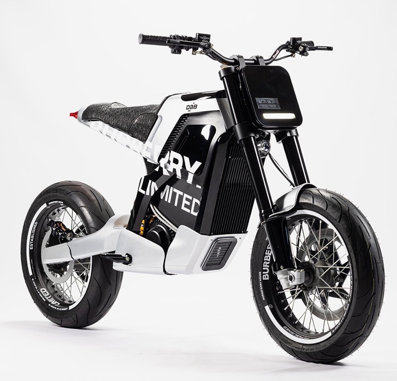DAB E RS Burberry edition electric motorcycle