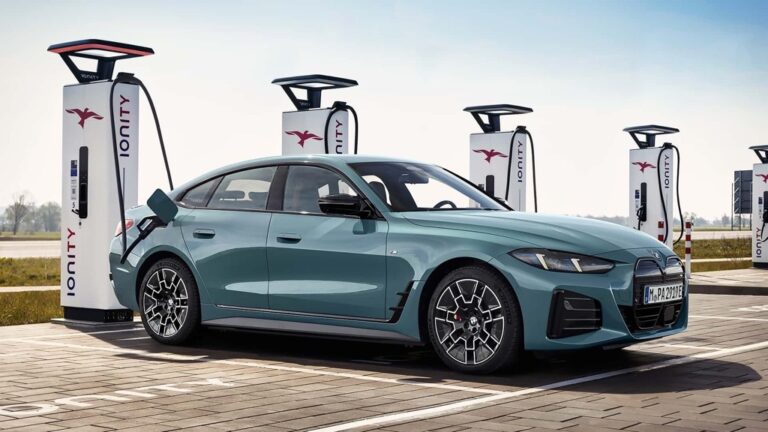 bmw i4 m50 xdrive electric car