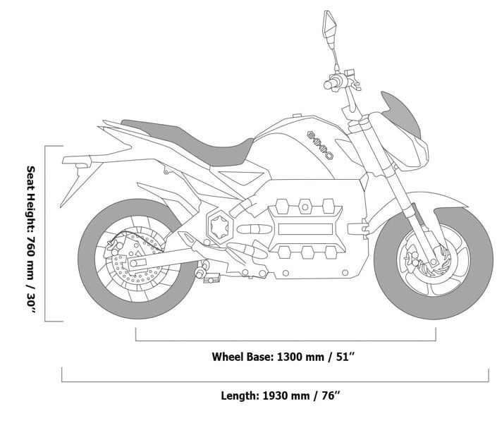 Emmo Kamen electric motorcycle