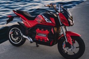 Emmo Kamen Turbo electric motorcycle