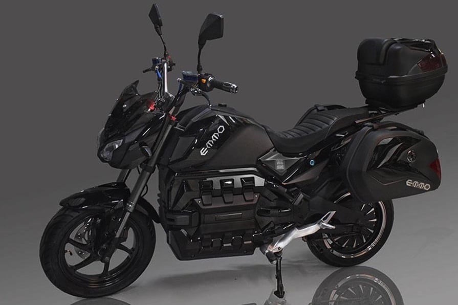 Emmo Kamen Turbo electric motorcycle