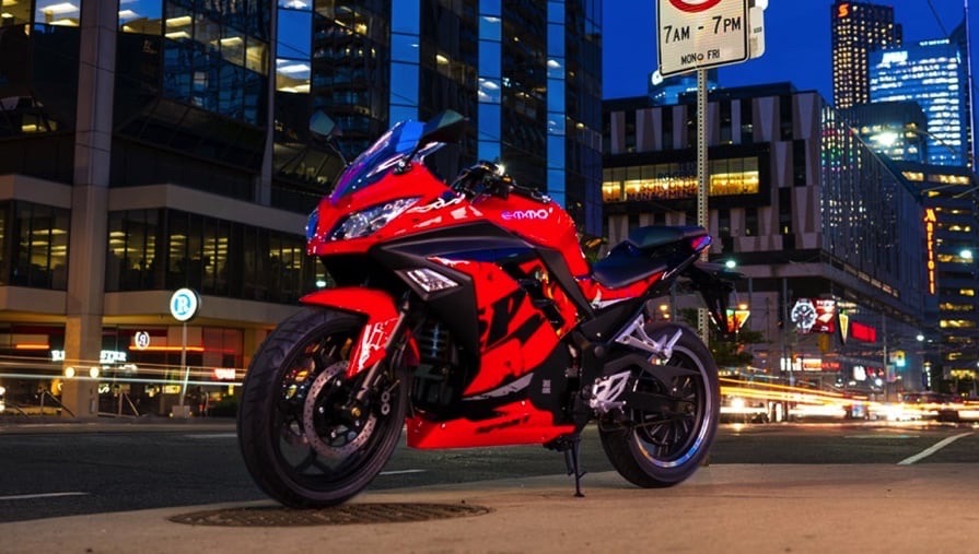 Emmo Zone GTS electric motorcycle