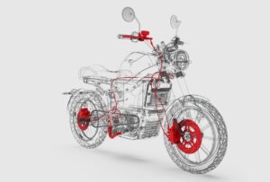 Horwin CR6 electric motorcycle