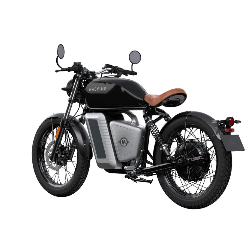 Maeving RM1 Black electric motorcycle