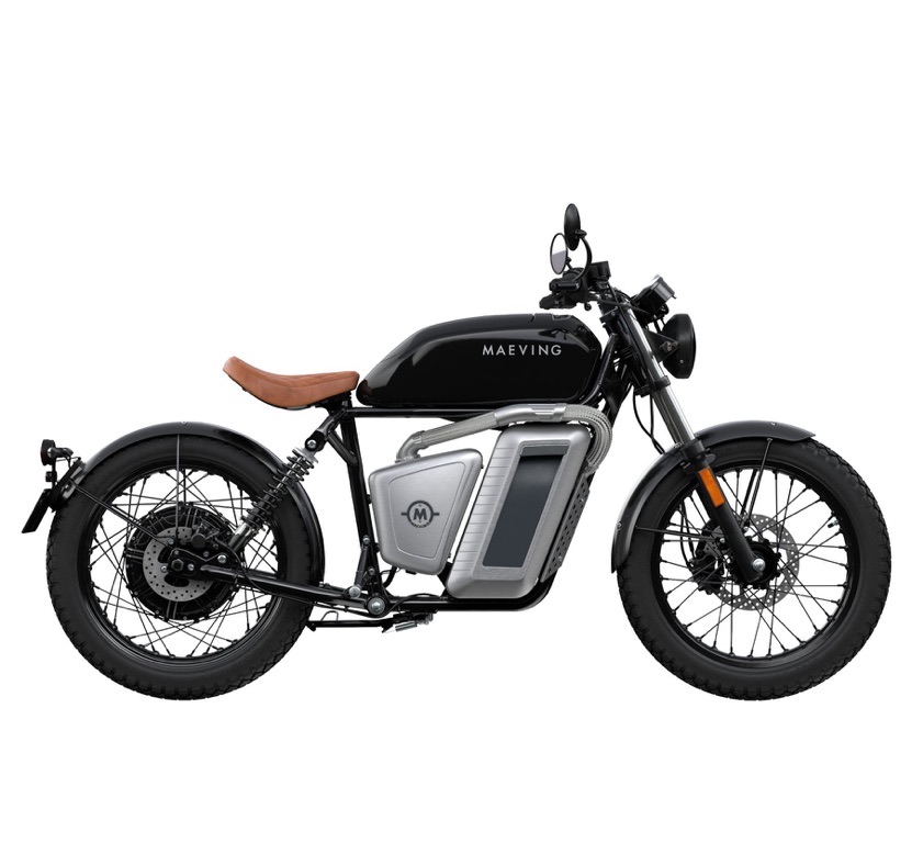 Maeving RM1 Black electric motorcycle
