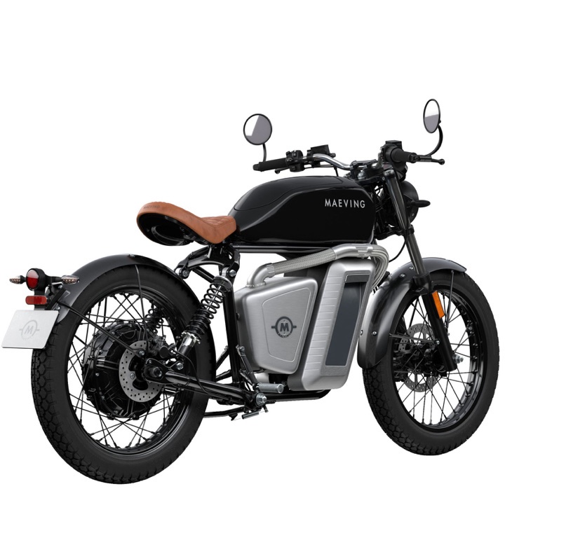 Maeving RM1 Black electric motorcycle