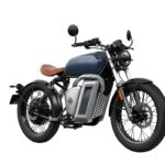 Maeving RM1 Blue electric motorcycle