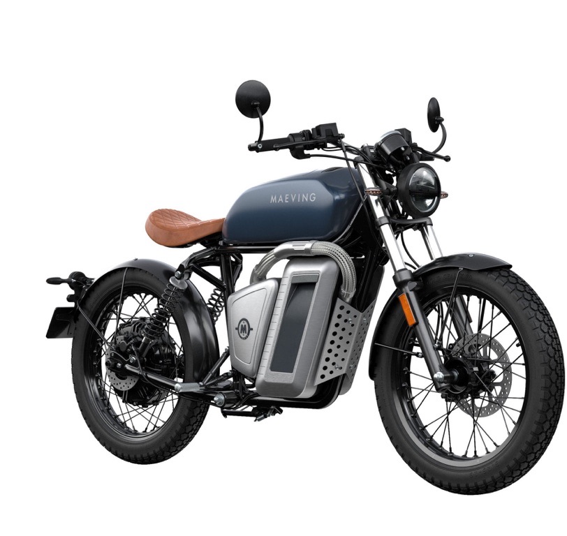 Maeving RM1 Blue electric motorcycle