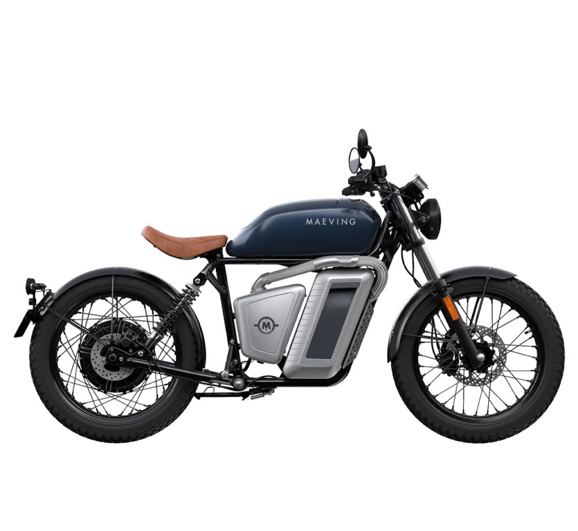 Maeving RM1 Blue electric motorcycle