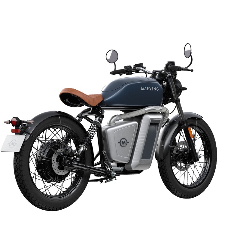 Maeving RM1 Blue electric motorcycle