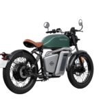 Maeving RM1 Green electric motorcycle