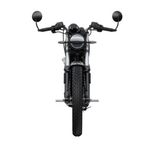 Maeving RM1 Green electric motorcycle
