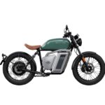 Maeving RM1 Green electric motorcycle