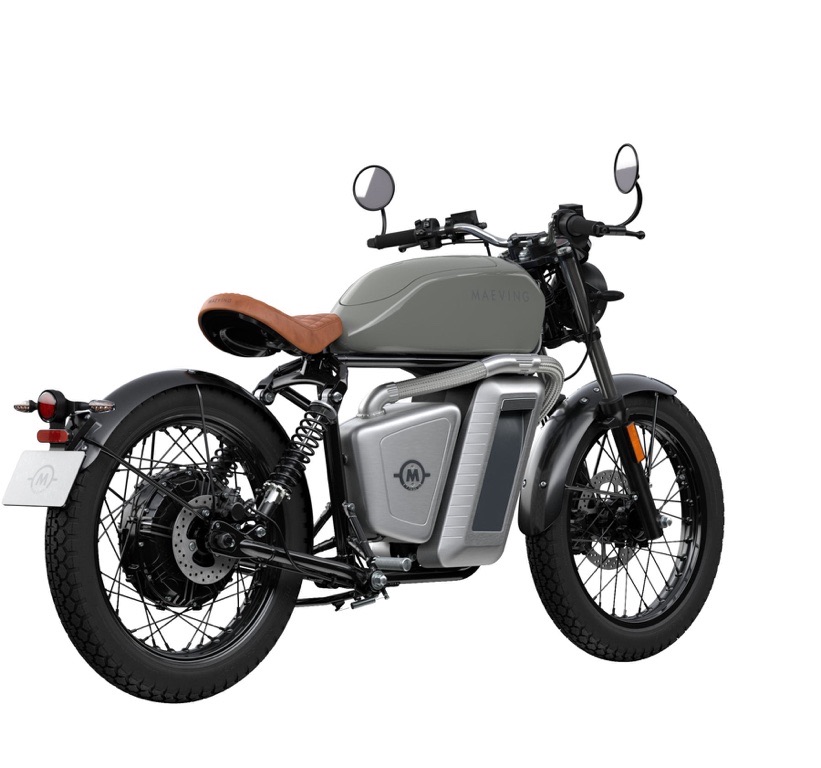 Maeving RM1 Grey electric motorcycle