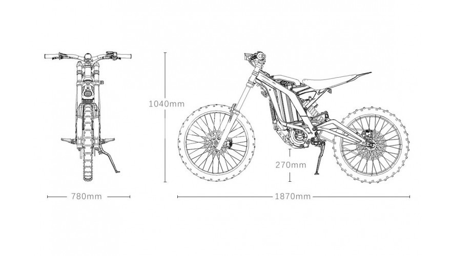 Sur-Ron X Red electric bike