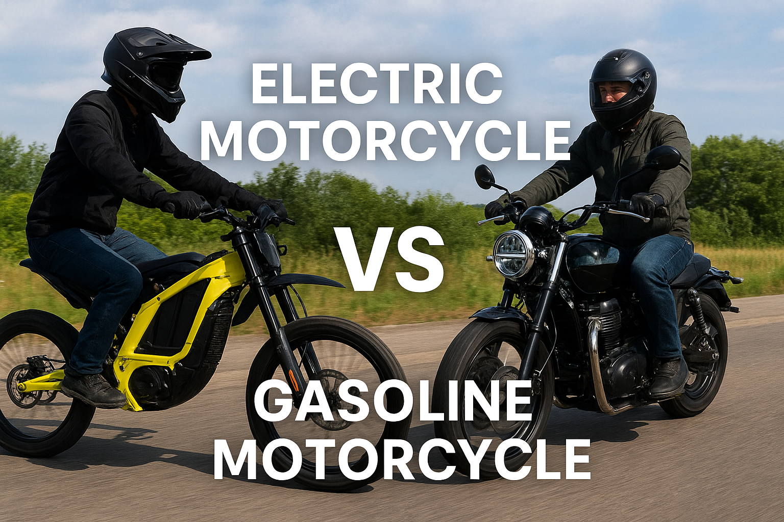Electric vs Gas Motorcycles