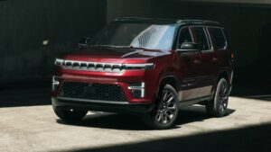 Jeep Unveils the 2026 Grand Wagoneer REEV: The 500-Mile Electric SUV That Burns Gas