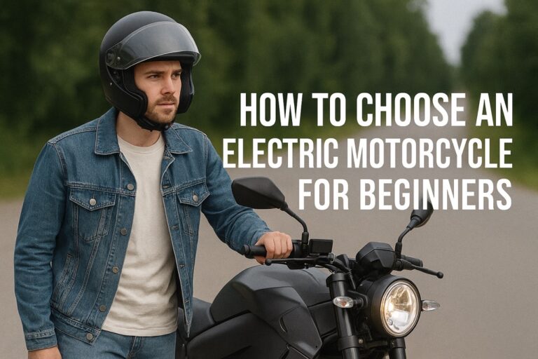 How to Choose an Electric Motorcycle