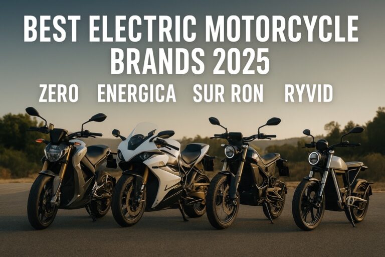 Best Electric Motorcycle Brands