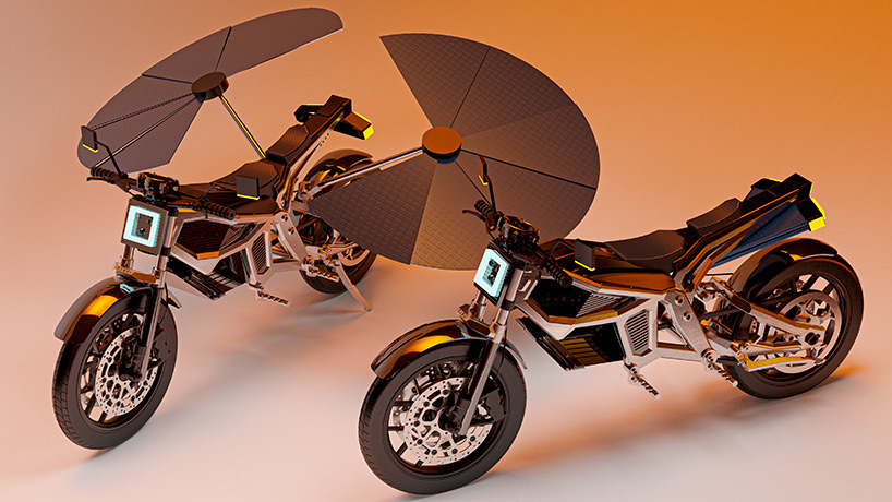 MASK Solaris electric motorcycle