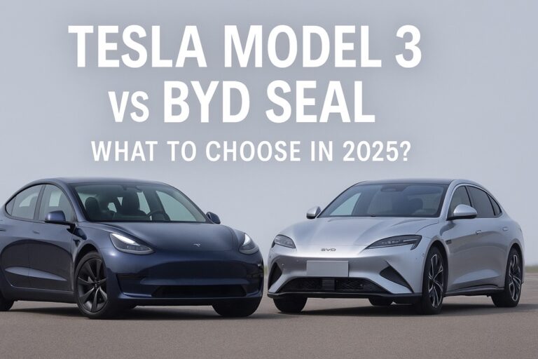 Tesla Model 3 vs BYD Seal (2025)