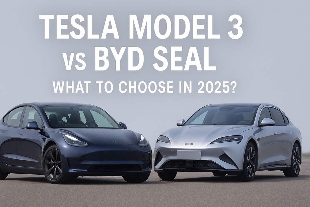 Tesla Model 3 vs BYD Seal (2025)