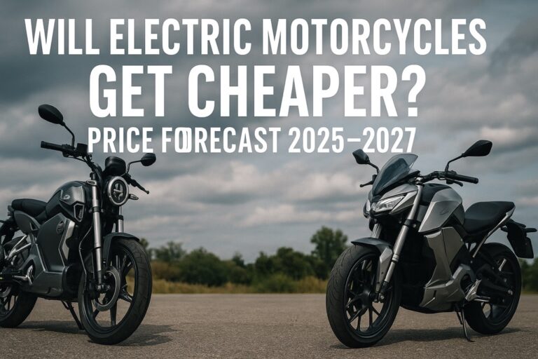Will Electric Motorcycles Become Cheaper