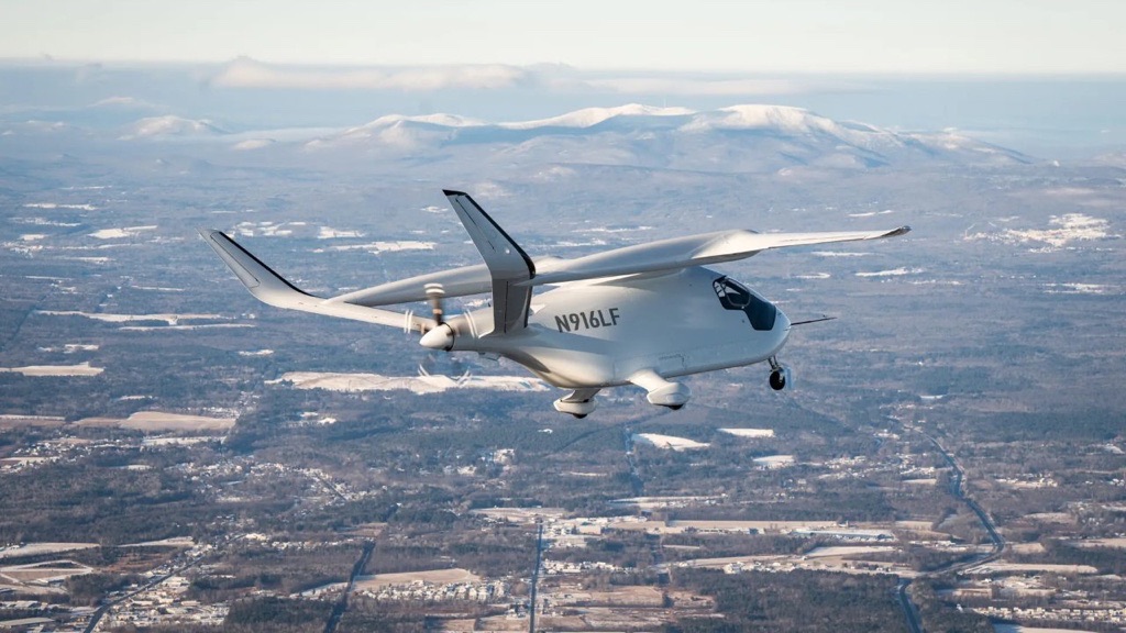 ALIA CX300 electric aircraft