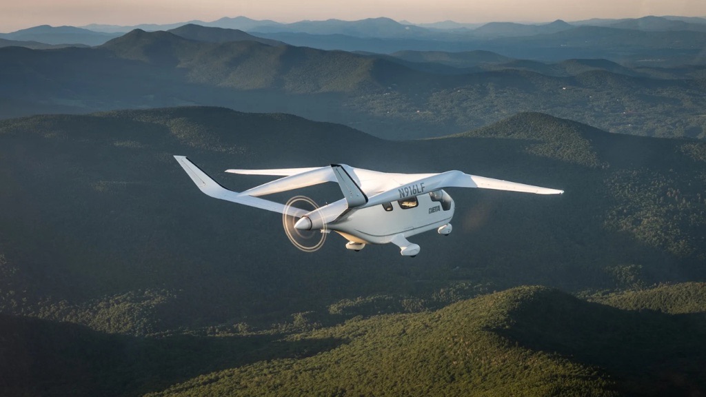 ALIA CX300 electric aircraft