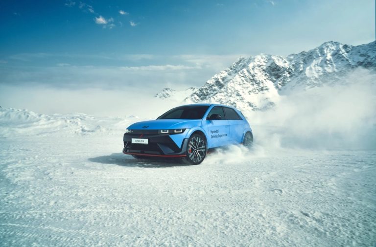 Hyundai Ioniq 5 AWD prepared for winter driving conditions and winter range performance