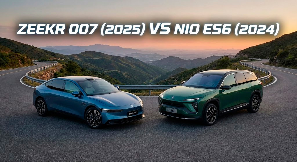 Zeekr 007 vs Nio ES6