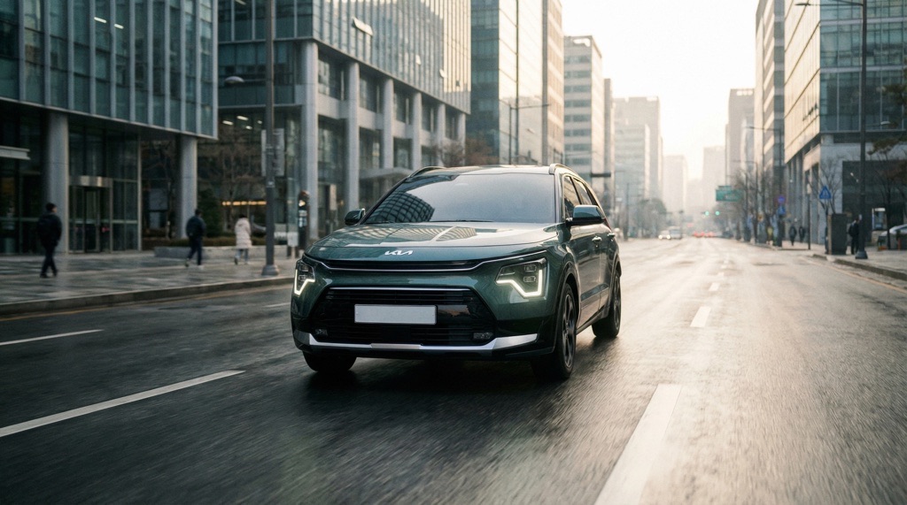 2026 Kia Niro facelift exterior with Opposites United styling