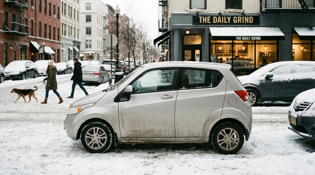 Affordable electric vehicle operating in cold climate