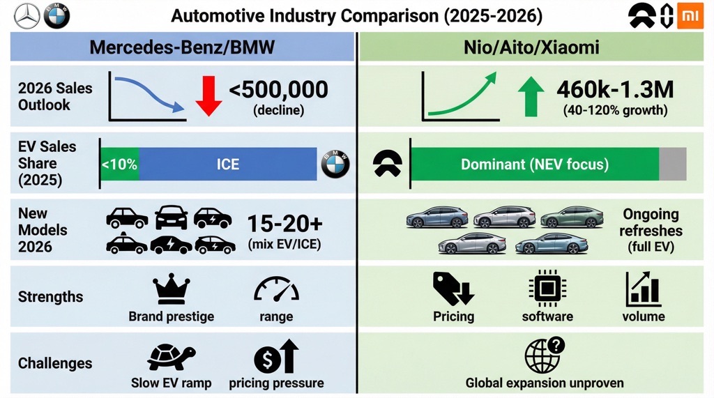 bmw mercedes china ev sales 2026 news 2